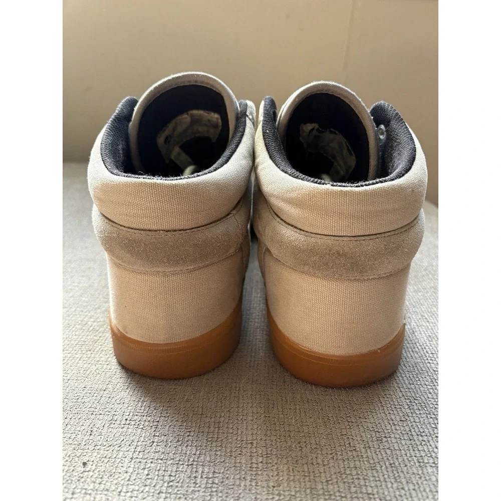 OSIRIS Skate Shoes Helix Men's Size 13 High Top Beige Tan Canvas  Sneakers